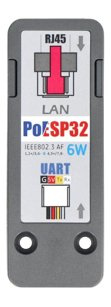 Ethernet sidemoodul PoE-pordiga - ESP32 - M5Stacki arendusmoodulite laiendusplokk цена и информация | Konstruktorid, robootika ja tarvikud | hansapost.ee