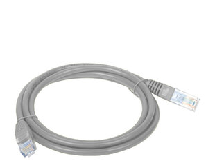 Alantec KKU5SZA2 networking cable 2 m Cat5e U/UTP (UTP) Grey цена и информация | Кабели и провода | hansapost.ee