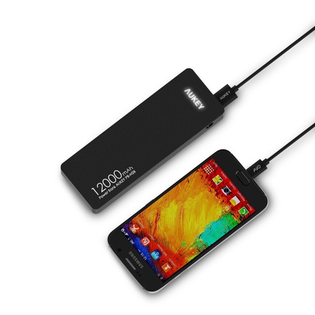 AUKEY CB-D03 OEM-kiirlaadimine mikro-USB-USB | 0,3 m | 2,4A | 480 Mbps цена и информация | Mobiiltelefonide kaablid | hansapost.ee