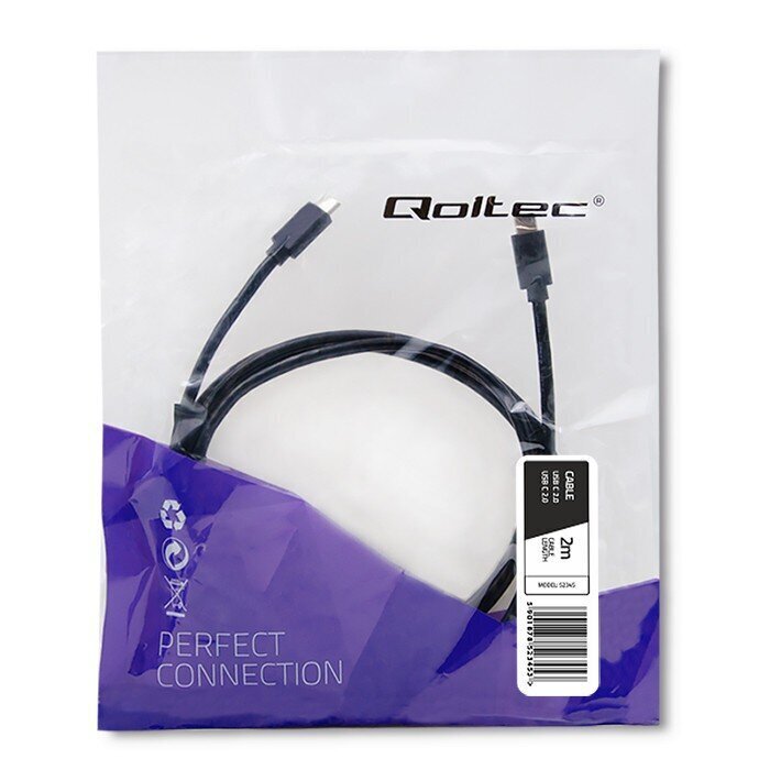 Qoltec USB 3.1 tüüpi C isa USB 3.1 tüüpi C isa цена и информация | Juhtmed ja kaablid | hansapost.ee