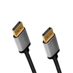 DisplayPort cable, 4K/60 Hz,DP/M do DP/M,alu, 2m hind ja info | Juhtmed ja kaablid | hansapost.ee