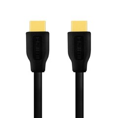 HDMI cable 4K/60Hz, CCS , black, 3m hind ja info | Juhtmed ja kaablid | hansapost.ee
