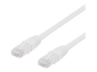 Deltaco UTP CAT6, 10gbit/s, 5.0m, valge / TP-65V-K цена и информация | Кабели и провода | hansapost.ee