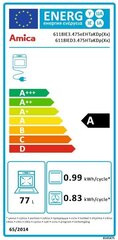 Amica 6118IED3.475HTaKDp xx hind ja info | Elektripliidid | hansapost.ee