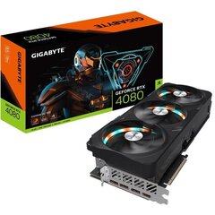 Gigabyte NVIDIA GeForce RTX 4080, 16 GB|GDDR6X|256 bit|PCIE 4.0 16x|GPU 2535 MHz|1xHDMI|3xDisplayPort|GV-N4080GAMINGOC-16GD цена и информация | Видеокарты | hansapost.ee