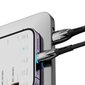 Baseus Glimmer Series, fast charging USB-C - Lightning 480Mb/s 2.4A 2m black hind ja info | Mobiiltelefonide kaablid | hansapost.ee