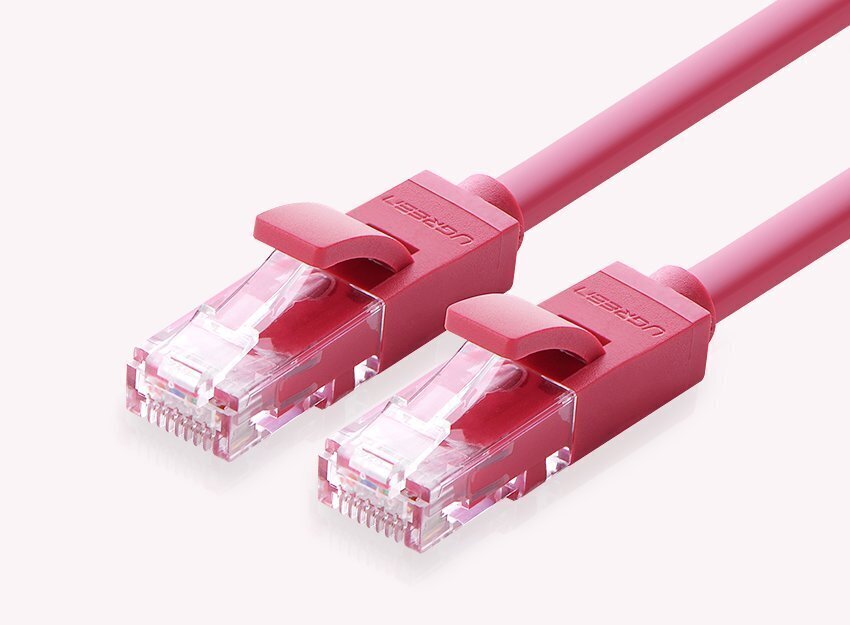 Ugreen NW101 50187, Ethernet patchcord cable RJ45 Cat 6 UTP 1000 Mbps 5 m black цена и информация | Juhtmed ja kaablid | hansapost.ee