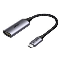 Ugreen 70444, USB Type C to HDMI 2.0 4K@60 Hz Thunderbolt 3 Convertor for MacBook / PC hind ja info | USB adapterid ja jagajad | hansapost.ee