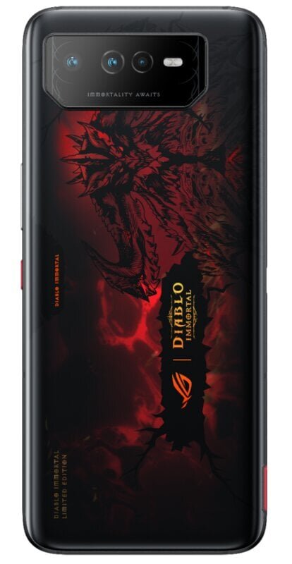 Asus ROG Phone 6 Diablo Immortal Edition 5G Dual SIM 16/512GB Hellfire Red (90AI00B9-M002X0) hind ja info | Telefonid | hansapost.ee