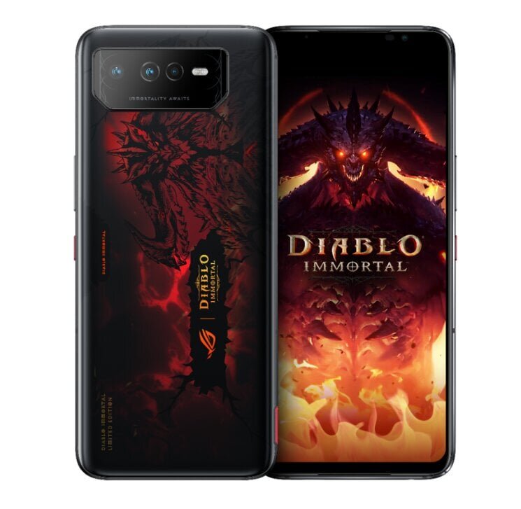 Asus ROG Phone 6 Diablo Immortal Edition 5G Dual SIM 16/512GB Hellfire Red (90AI00B9-M002X0) hind ja info | Telefonid | hansapost.ee