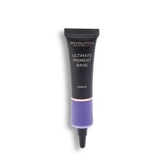 База для теней для век makeup Revolution Ultimate Pigment Base Eyeshadow Primer Purple, 15мл цена и информация | Тушь, средства для роста ресниц, тени для век, карандаши для глаз | hansapost.ee