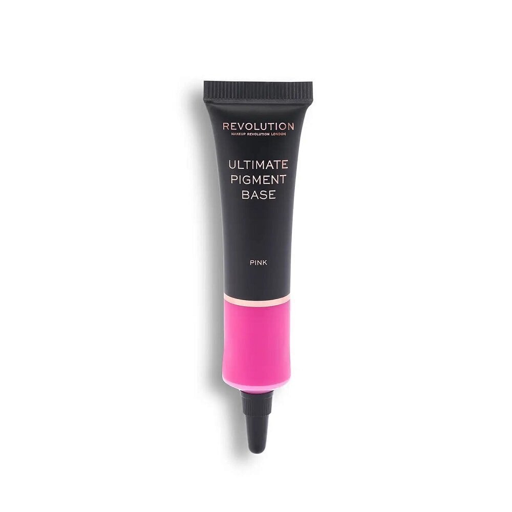 Lauvärvi alus makeup Revolution Ultimate Pigment Base Eyeshadow Primer Pink, 15ml цена и информация | Lauvärvid, ripsmetušid ja silmapliiatsid | hansapost.ee