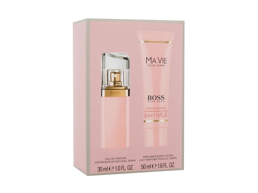 Komplekt Hugo Boss Ma Vie Gift Set naistele: Parfüümvesi EDP, 30ml + kehakreem, 50ml hind ja info | Parfüümid naistele | hansapost.ee