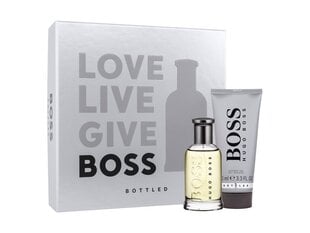 Комплект Hugo Boss Boss Bottled для мужчин: туалетная вода EDT, 50 мл + гель для душа, 100 мл цена и информация | Мужские духи | hansapost.ee