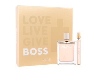 Komplekt Hugo Boss Boss Alive Woman naistele: Parfüüm EDP, 80 ml + 10ml hind ja info | Parfüümid naistele | hansapost.ee