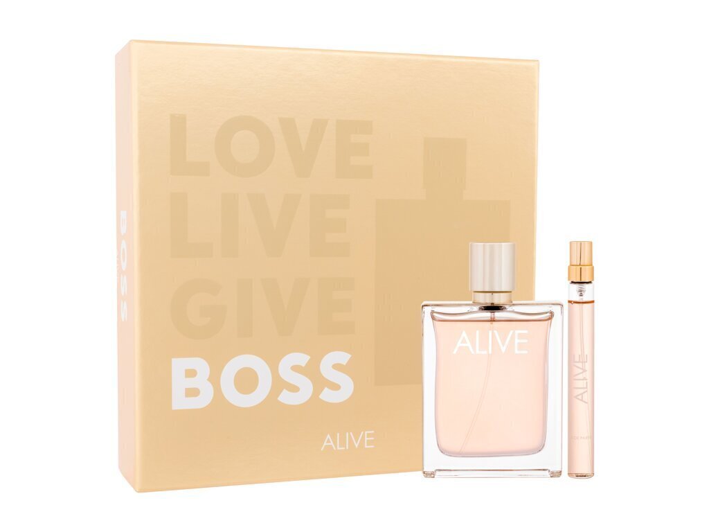 Komplekt Hugo Boss Boss Alive Woman naistele: Parfüümvesi EDP, 80 ml + 10ml hind ja info | Parfüümid naistele | hansapost.ee