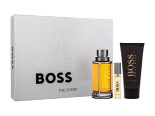 Komplekt Hugo Boss meestele: Tualettvesi EDT, 100ml + 10 ml + dušigeel, 100ml price and information | Perfumes for men | hansapost.ee