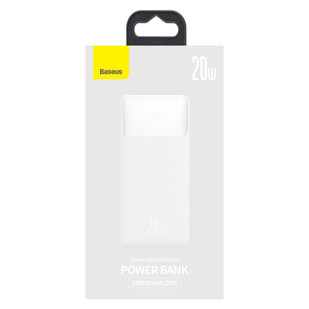 Baseus Bipow PPBD050502 10000mAh 20W hind ja info | Akupangad | hansapost.ee