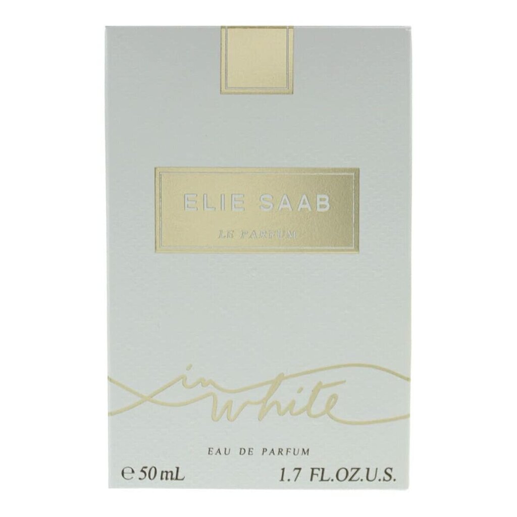 Parfüümvesi Elie Saab Le Parfum In White EDP naistele, 50 ml цена и информация | Parfüümid naistele | hansapost.ee