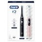 Oral-B iO6 Series Duo Pack Black / Pink Sand цена и информация | Elektrilised hambaharjad | hansapost.ee