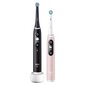 Oral-B iO6 Series Duo Pack Black / Pink Sand цена и информация | Elektrilised hambaharjad | hansapost.ee