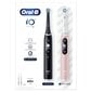 Oral-B iO6 Series Duo Pack Black / Pink Sand hind ja info | Elektrilised hambaharjad | hansapost.ee