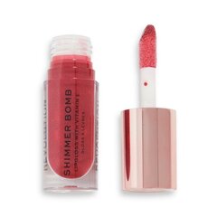 Huuleläige Makeup Revolution Shimmer Bomb Lipgloss With Vitamin E Blaze, 4,6ml hind ja info | Huulekosmeetika | hansapost.ee