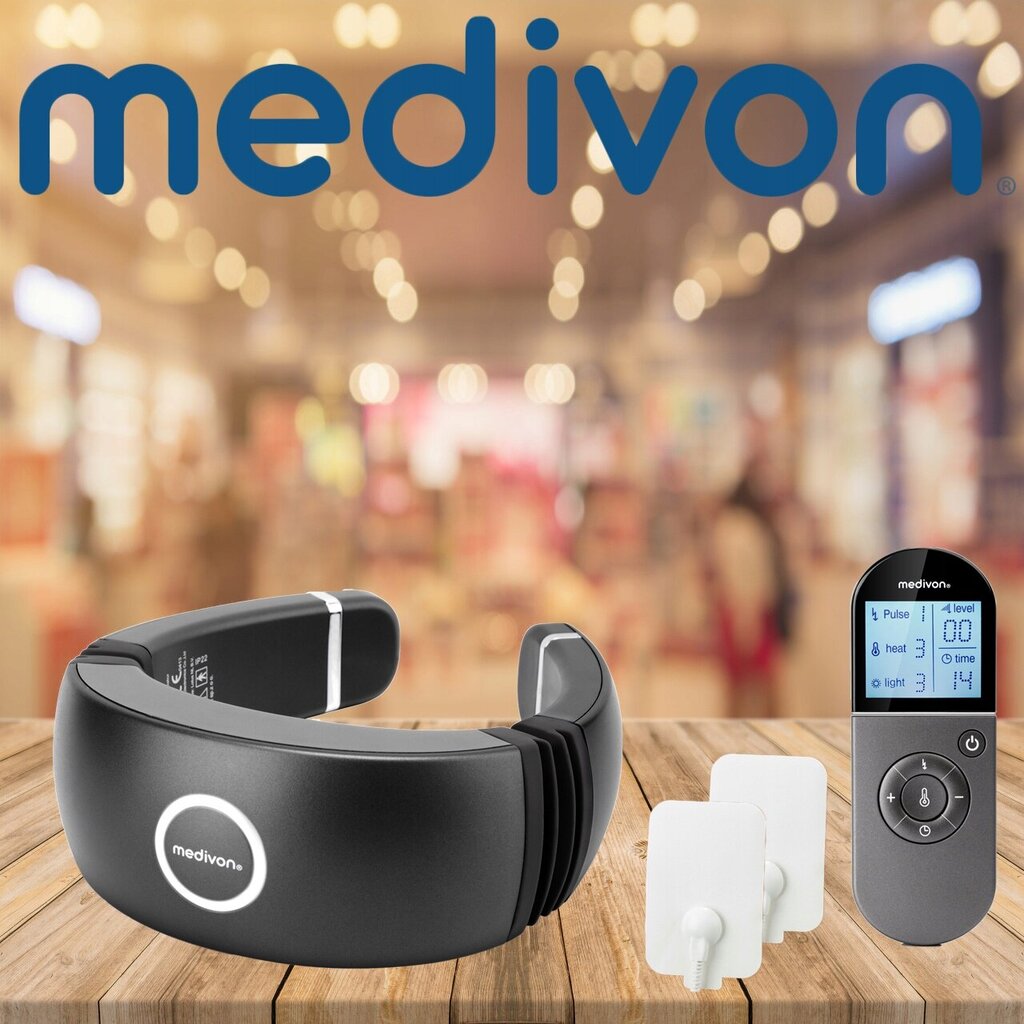 Medivon Smart EMS - kaela- ja lihasmasseerija, elektrostimulaator 2 in 1 цена и информация | Massaažiseadmed | hansapost.ee