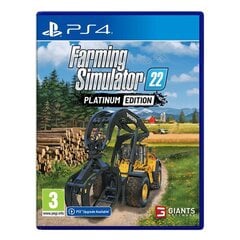 PS4 Farming Simulator 22 Platinum Edition hind ja info | Konsooli- ja arvutimängud | hansapost.ee