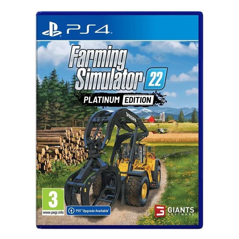 PS4 Farming Simulator 22 Platinum Edition цена и информация | Konsooli- ja arvutimängud | hansapost.ee