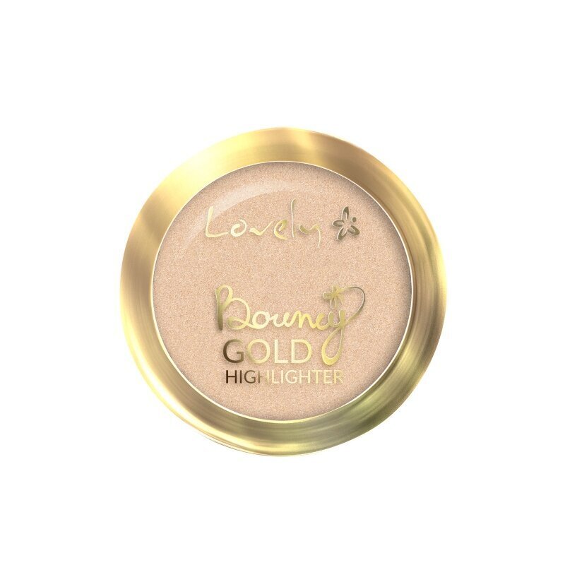 Säraandev toode Lovely Bounce Highlighter Gold hind ja info | Päikesepuudrid ja põsepunad | hansapost.ee