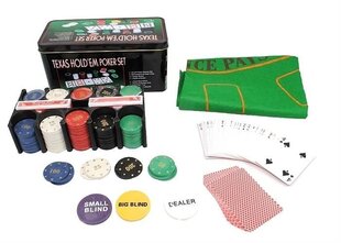 Set Poker Texas Game Set Box hind ja info | Hasartmängud ja pokker | hansapost.ee