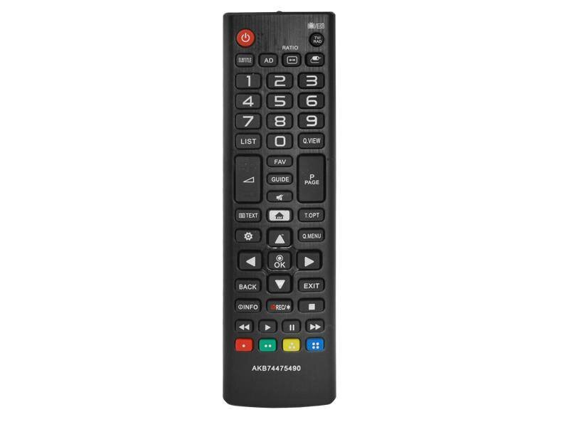 HQ LXP549 LG TV Universal remote control AKB74475490 SMART Black цена и информация | Nutitelerite lisatarvikud | hansapost.ee