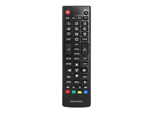 HQ LXP0403 LG TV Universal remote control AKB74475403 / Black hind ja info | HQ Kodumasinad | hansapost.ee