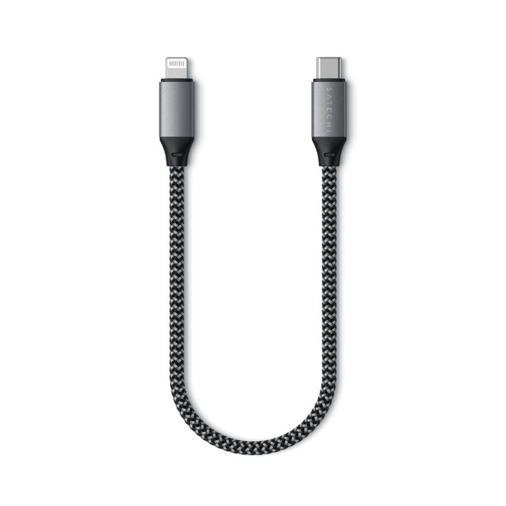 Satechi ST-TCL10M, USB-C to Lightning, 25 cm hind ja info | Mobiiltelefonide kaablid | hansapost.ee