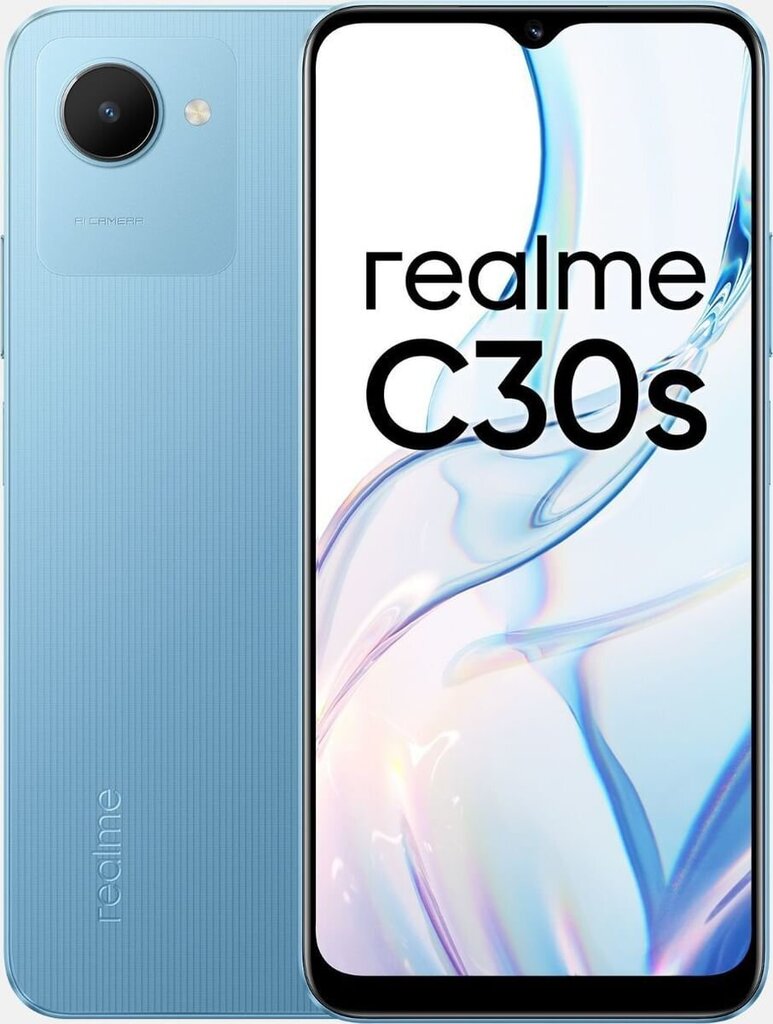 Realme C30s 2/32GB Dual SIM Blue цена и информация | Telefonid | hansapost.ee