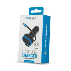 Адаптер Forever CC-02 3A  цена и информация | Зарядные устройства для телефонов | hansapost.ee