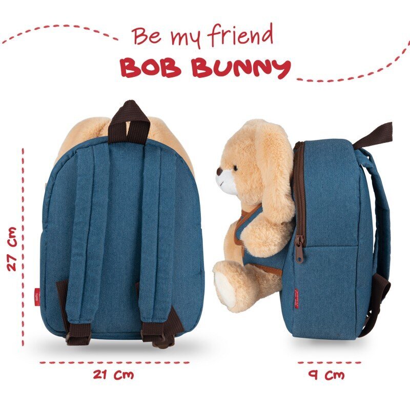 Laste seljakott "Denim Bob Bunny" price and information | Koolikotid ja seljakotid | hansapost.ee