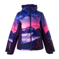 Детская куртка Huppa, 200 гр, Marita 18580020*21273, тёмно-лиловый/розовый цвет, 4741632103214 цена и информация | Куртки, пальто для девочек | hansapost.ee
