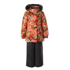 Комплект для девочки Huppa, 300/160 гр, Renely 3, 41850330*24022, оранжевый/желтый  цвет, 4741632093805 цена и информация | Куртки, пальто для девочек | hansapost.ee