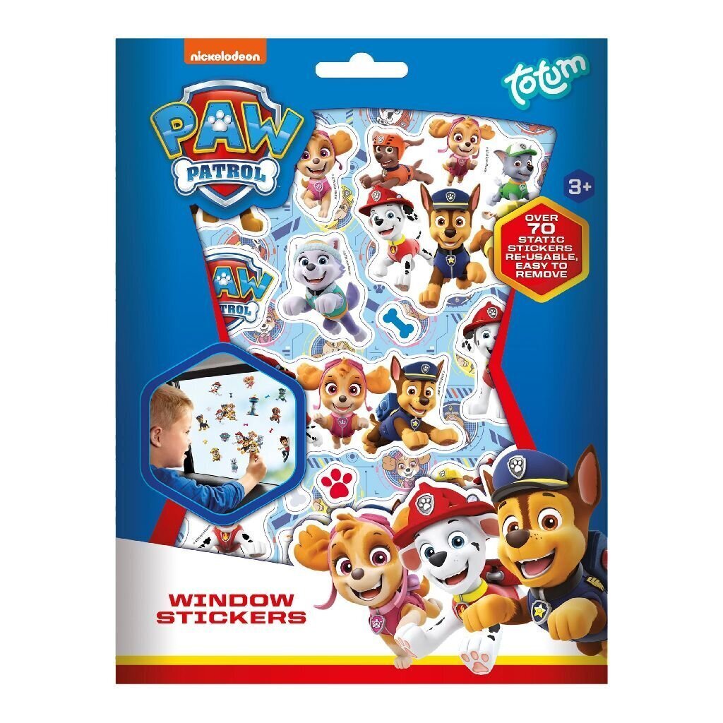 Aknakleebised Totum Käpapatrull (Paw Patrol), 720879 hind ja info | Arendavad laste mänguasjad | hansapost.ee