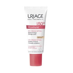 Universaalne tooni korrigeeriv kreem Uriage Roseliane CC SPF50, 40ml hind ja info | Näokreemid | hansapost.ee