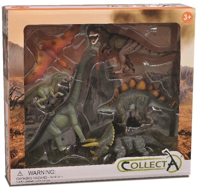 Dinosauruste komplekt Prehistoric Life Collecta, 89494 hind ja info | Mänguasjad poistele | hansapost.ee