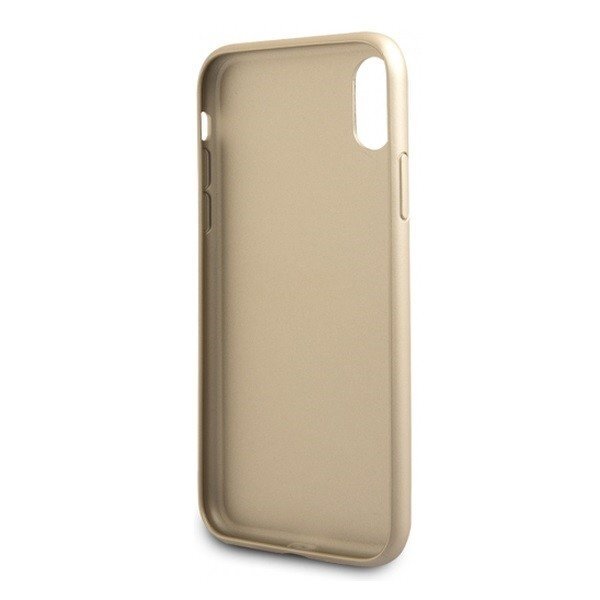 Guess GUHCPXIGLGO iPhone X/ Xs gold/ złoty hard case Iridescent hind ja info | Telefonide kaitsekaaned ja -ümbrised | hansapost.ee