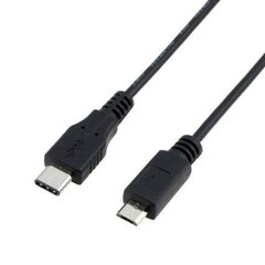 Akyga AK-USB-16, USB-C/Micro USB, 1 м цена и информация | Кабели и провода | hansapost.ee