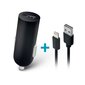 Forever M02 car charger 1x USB 2A black + Lightning cable hind ja info | Laadijad mobiiltelefonidele | hansapost.ee