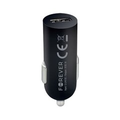 Forever M02 car charger 1x USB 1A black + Lightning cable hind ja info | Laadijad mobiiltelefonidele | hansapost.ee