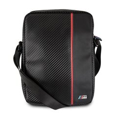 Torba BMW BMTB8CAPRBK Tablet 8" czarny/black Carbon / Red Stripe hind ja info | BMW Arvutid ja IT- tehnika | hansapost.ee