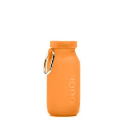 Keeratav silikoonist pudel Bübi 414 ml, oranž hind ja info | Joogipudelid | hansapost.ee