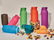 Keeratav silikoonist pudel Bübi 414 ml, roosa hind ja info | Joogipudelid | hansapost.ee